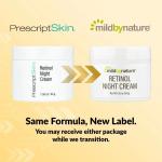Retinol Night Cream 1.55 oz (44 g) *Certified Organic* | Anti-Aging Cream