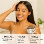 Dr. Sebi Organic Batana Oil Paste for Hair Growth - 100 Pure 8oz