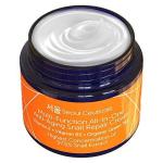 Korean Skin Care Snail Repair Cream - Korean Moisturizer Night Cream 97.5% Snail