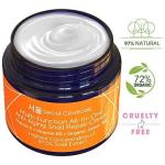 Korean Skin Care Snail Repair Cream - Korean Moisturizer Night Cream 97.5% Snail