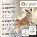 Wholistic Pet Organics Bovine Colostrum Powder - 2 Oz - Seasonal Dog Allergy Relief - Itch Relief for Dogs - Natural Anti Itch Supplement for Dogs - Made in USA - Alternative to Dog Allergy Chews