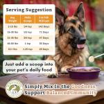 Wholistic Pet Organics Bovine Colostrum Powder - 2 Oz - Seasonal Dog Allergy Relief - Itch Relief for Dogs - Natural Anti Itch Supplement for Dogs - Made in USA - Alternative to Dog Allergy Chews