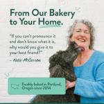 Portland Pet Food Company Pumpkin Dog Treats Healthy Biscuits for Small Medium & Large Dogs - Grain-Free, Human-Grade, All Natural Cookies, Snacks & Puppy Training Treats - Made in The USA - 5 oz