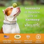 Wholistic Pet Organics Bovine Colostrum Powder - 2 Oz - Seasonal Dog Allergy Relief - Itch Relief for Dogs - Natural Anti Itch Supplement for Dogs - Made in USA - Alternative to Dog Allergy Chews