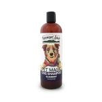VERMONT SOAP Organics Pet Shampoo - Infused with Organic & Natural Olive Oil, Coconut & Aloe Vera Dog Shampoo for Sensitive Skin - USDA Certified Grooming Pet Shampoo - Blueberry (16oz)