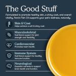 Fera Pets Fish Oil - Omega 3 for Dogs & Cats to Support Joints, Heart, Skin and Coat Health - Non GMO with Vitamin E - 16 oz