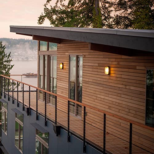 LEONLITE Nautical Oval Bulkhead Light Fixture