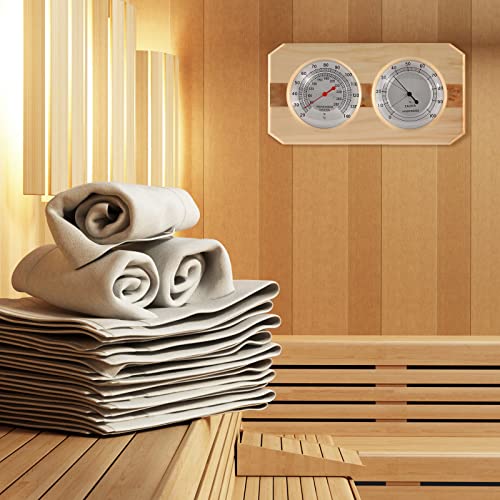 Dyna-Living 2-in-1 Sauna Thermometer and Hygrometer