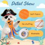 Interactive No Stuffing Dog Toys - 2 Pack