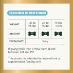 VetriScience Senior Health Chews for Dogs, 60 Count