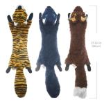 SHARLOVY 5 Pack Dog Squeaky Crinkle Toys