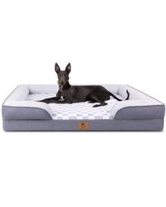 Orthopedic Waterproof Dog Bed for Large Seniors
