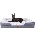 Orthopedic Waterproof Dog Bed for Large Seniors