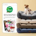 Extra Thick Orthopedic Dog Bed for Large Dogs