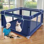 42x42 Inch Puppy Playpen with Gate for Dogs