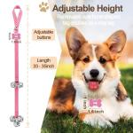 KEXIAVA Dog Door Bells for Potty Training (Pink)