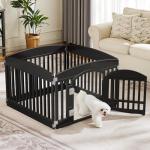Portable 4-Panel Dog Playpen for Indoor/Outdoor Use