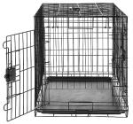 36" Foldable Metal Dog Crate for Medium Breeds