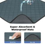 Siedihit Portable Dog Playpen with Washable Pad