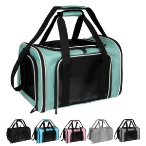 Soft-Sided Pet Carrier for Small Dogs and Cats