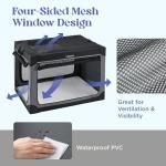 Collapsible 42 Inch Dog Crate for Travel