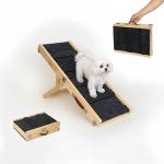Adjustable Wooden Dog Ramp for Beds and Couches