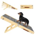 Foldable Adjustable Dog Ramp for Sofa