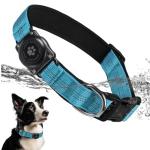 Waterproof AirTag Dog Collar with Reflective Design