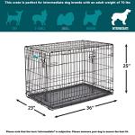 MidWest Two-Door Folding Dog Crate 36-Inch