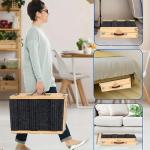 Adjustable Wooden Dog Ramp for Beds and Couches