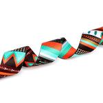 Mercano Tribal Green Adjustable Dog Collar