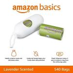 Lavender Scented Dog Poop Bags with Dispenser