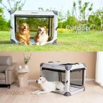 EHEYCIGA 36-Inch Collapsible Travel Dog Crate