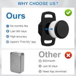 Smart Pet Tracker for Collars with Holder