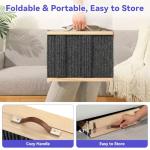 Foldable Adjustable Dog Ramp for Sofa