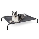 Cooling Elevated Dog Bed for Large Dogs - Grey