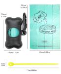 Dog Poop Bag Dispenser with Scented Bags