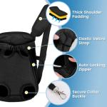 Adjustable Dog Backpack Carrier for Small Pets