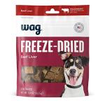Wag Freeze-Dried Beef Liver Dog Treats, 3.3 Ounce