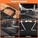 Waterproof Dog Car Seat Cover – Nonslip Protector