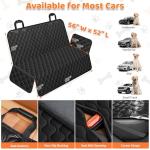 Waterproof Dog Car Seat Cover – Nonslip Protector