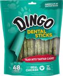 Dingo Dental Sticks 48 Count for Healthy Teeth