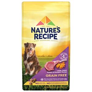 Nature's Recipe Grain Free Dry Dog Food, Lamb & Sweet Potato