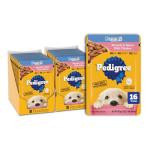 Pedigree Puppy Chicken Wet Dog Food, 16 Pack