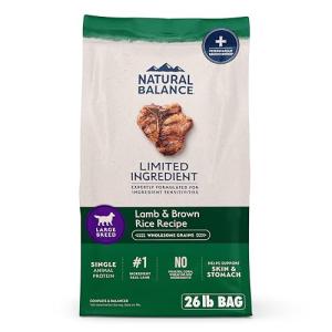 Natural Balance Large Breed Dry Dog Food - Lamb & Rice