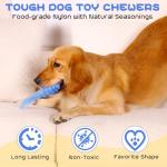 WinTour Indestructible Dog Chew Toys, 3 Pack