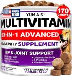 Chewable Dog Multivitamins with Glucosamine Support