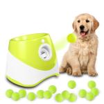Automatic Dog Ball Launcher with 15 Mini Tennis Balls