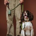 Soft PU Leather Dog Collar for Medium Dogs