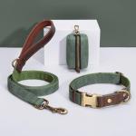 Soft PU Leather Dog Collar for Medium Dogs